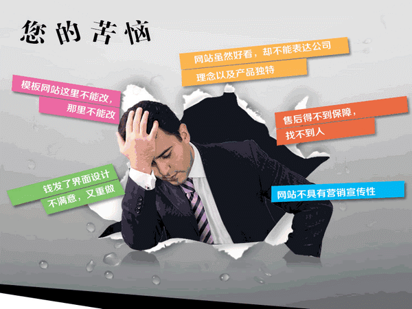 企业使用模板建站的缺点，拒绝模板网站